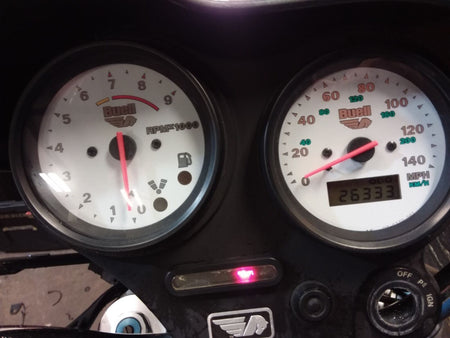 1999 Buell X1 Lightning Speedometer Gauge Instrument 26K Y0501.K Y0500.KC M0660. {{ shop.shopifyCountryName }} - Mototech271