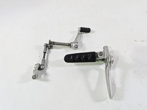 2012 BMW R1200R K27 Left Rider Footpeg & Shifter Set 46717700913 23417671065 | Mototech271