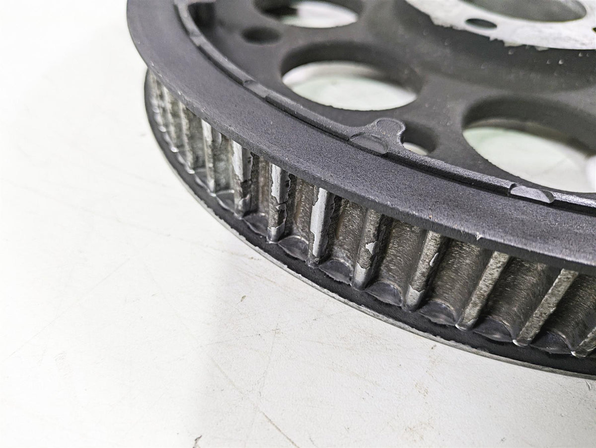 2005 Harley Touring FLHRI Road King Rear Drive Belt Pulley 70T 1-1/8" 40117-00 {{ shop.shopifyCountryName }} - Mototech271