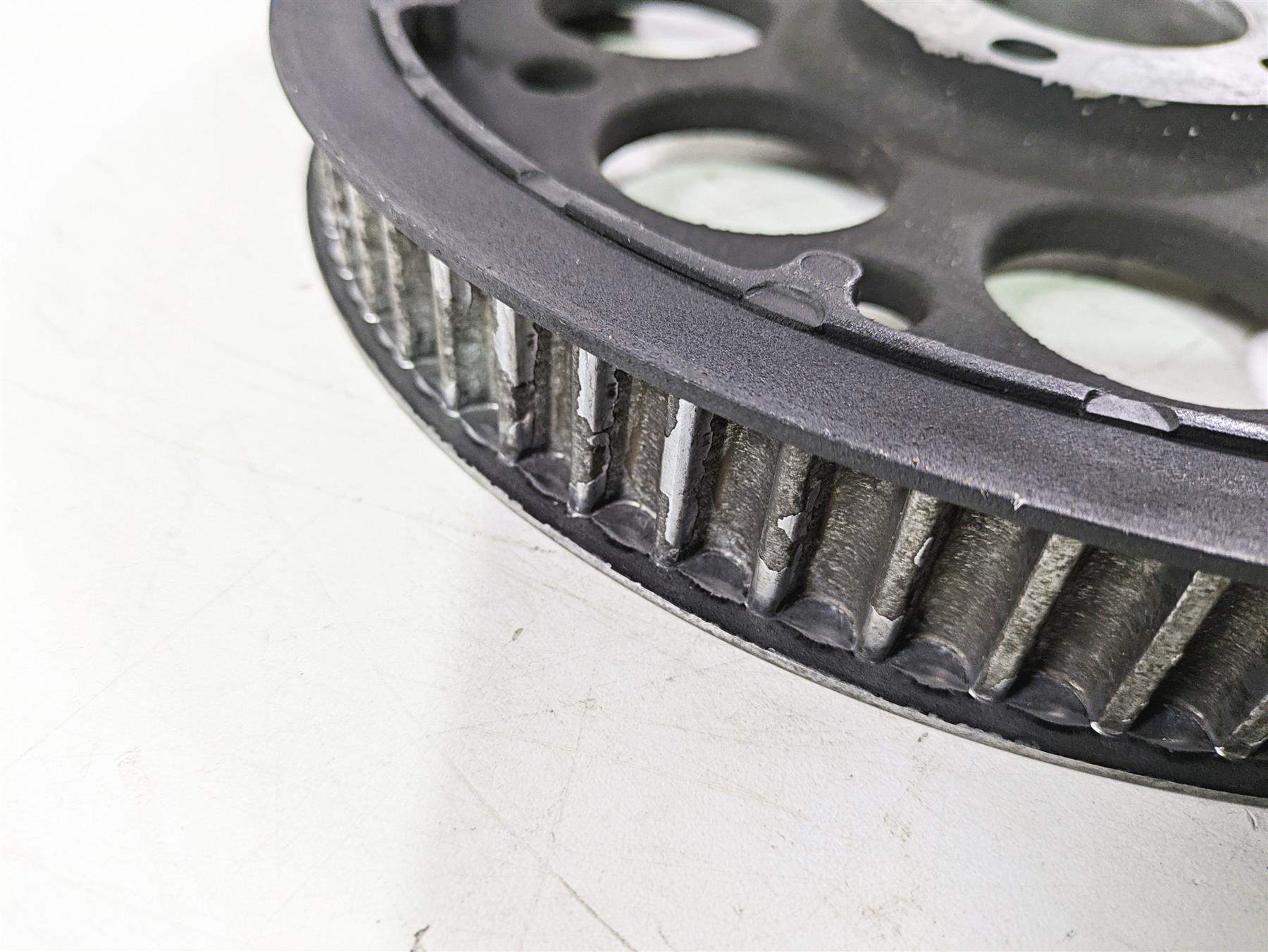 2005 Harley Touring FLHRI Road King Rear Drive Belt Pulley 70T 1-1/8" 40117-00 {{ shop.shopifyCountryName }} - Mototech271