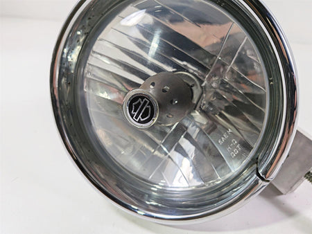 2008 Harley FXDSE CVO Dyna Headlight Head Light & Bracket 69691-06B 68297-05B-Mototech271