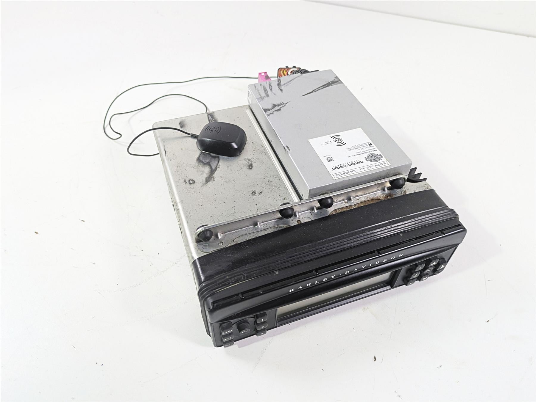 2010 Harley Touring FLHXSE CVO Street Glide Radio & Xm Module Set -Read 76160-06 {{ shop.shopifyCountryName }} - Mototech271