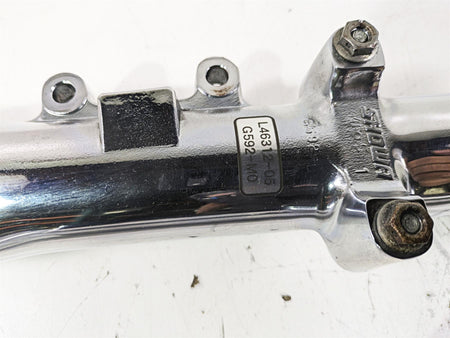 2005 Harley Softail FLSTFSE CVO Fat Boy Straight Chrome Front Fork Set 46310-05 {{ shop.shopifyCountryName }} - Mototech271