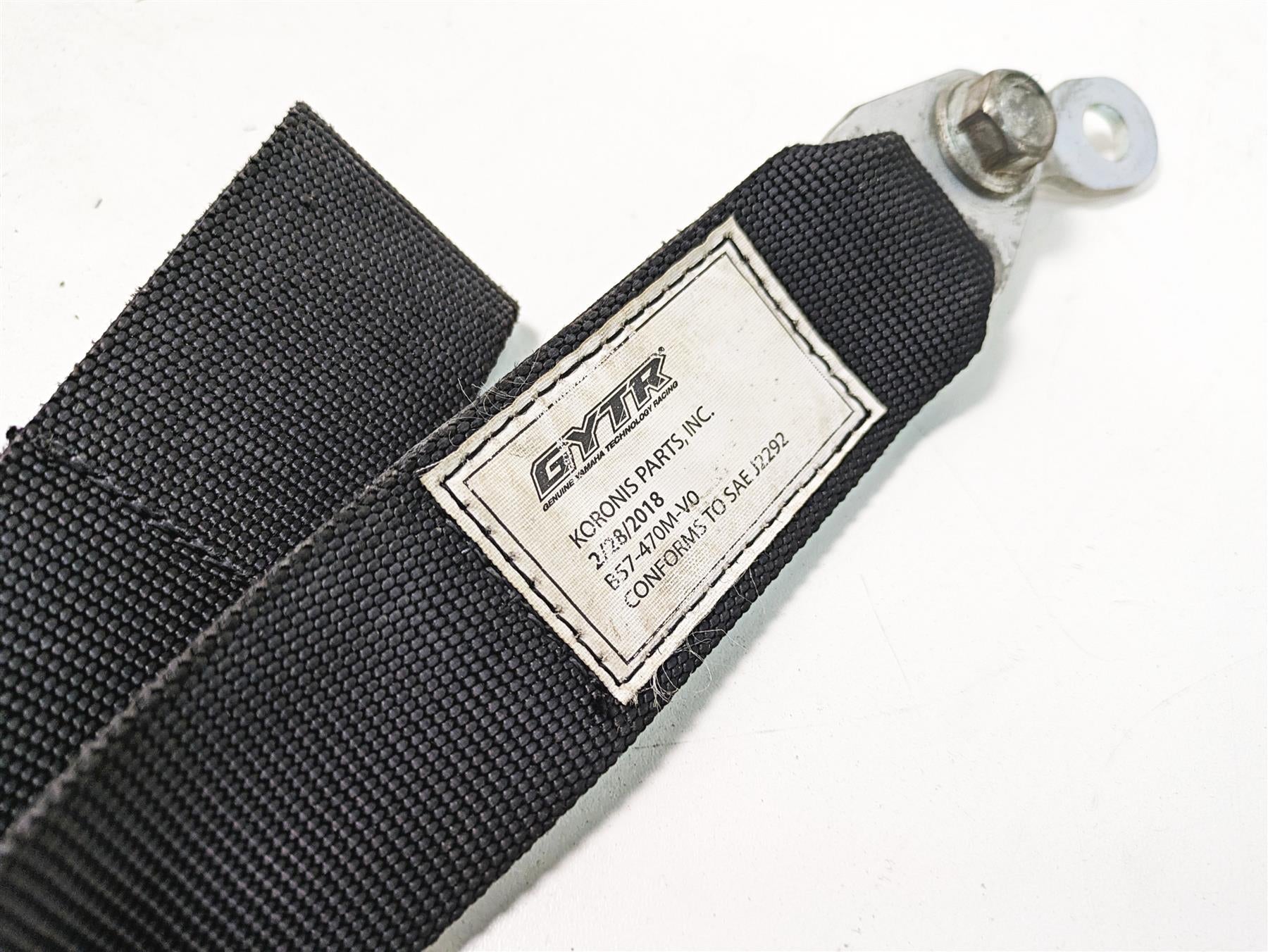 2019 Yamaha YXZ1000 R EPS SS SE GYTR Multi Point Seat Belt Set B57-470M-V0 {{ shop.shopifyCountryName }} - Mototech271