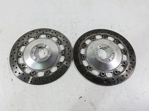 1998 Honda GL1500 Valkyrie Tour Front Brake Rotor Disc Set 45220-MZ0-003 | Mototech271