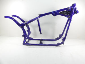 2004 Harley Softail FXSTD SE CVO Deuce Straight Blue Frame Chassis With Texas Salvage Title  46966-04BKO | Mototech271