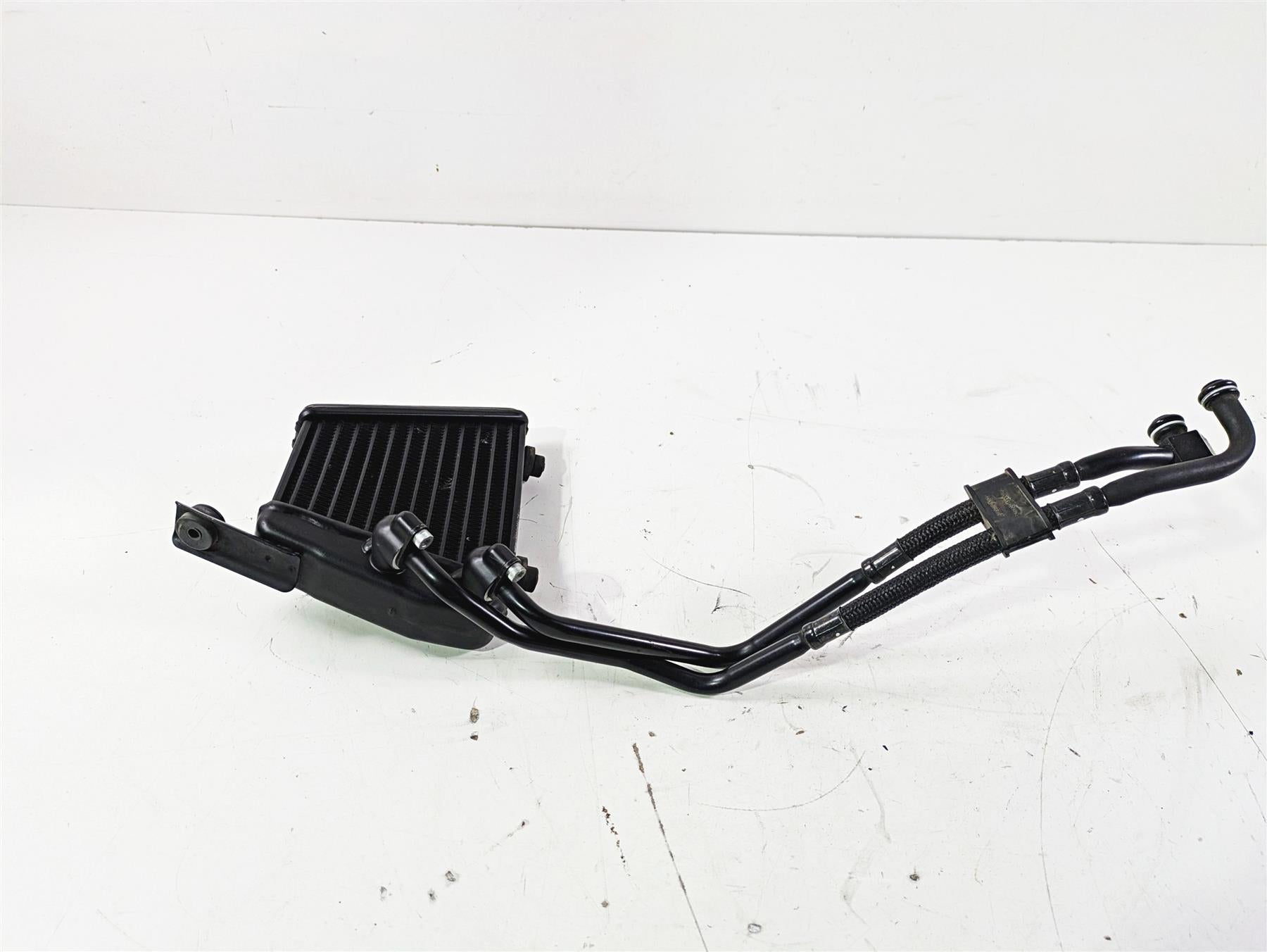 2012 Victory Cross Country Oil Cooler Radiator & Lines 1240266 1240919 {{ shop.shopifyCountryName }} - Mototech271