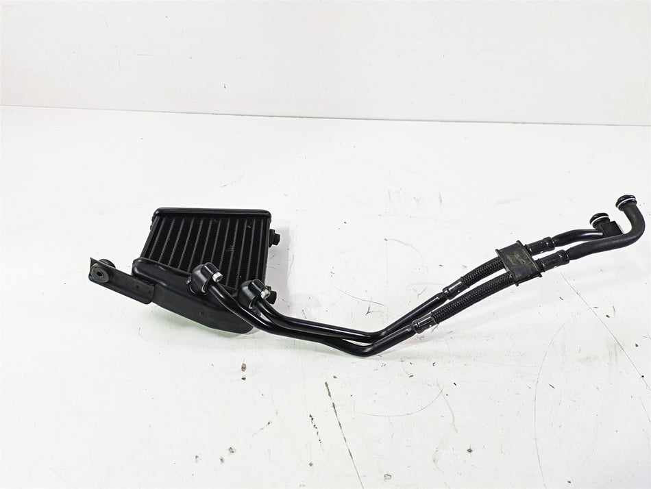 2012 Victory Cross Country Oil Cooler Radiator & Lines 1240266 1240919 {{ shop.shopifyCountryName }} - Mototech271