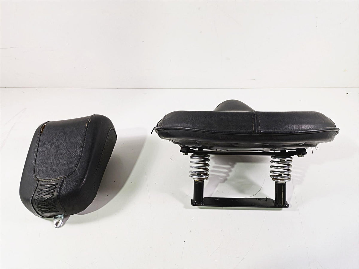 2008 Harley FLSTSB Cross Bones Front Rear Seat Saddle & Mount Set 51481-08 {{ shop.shopifyCountryName }} - Mototech271