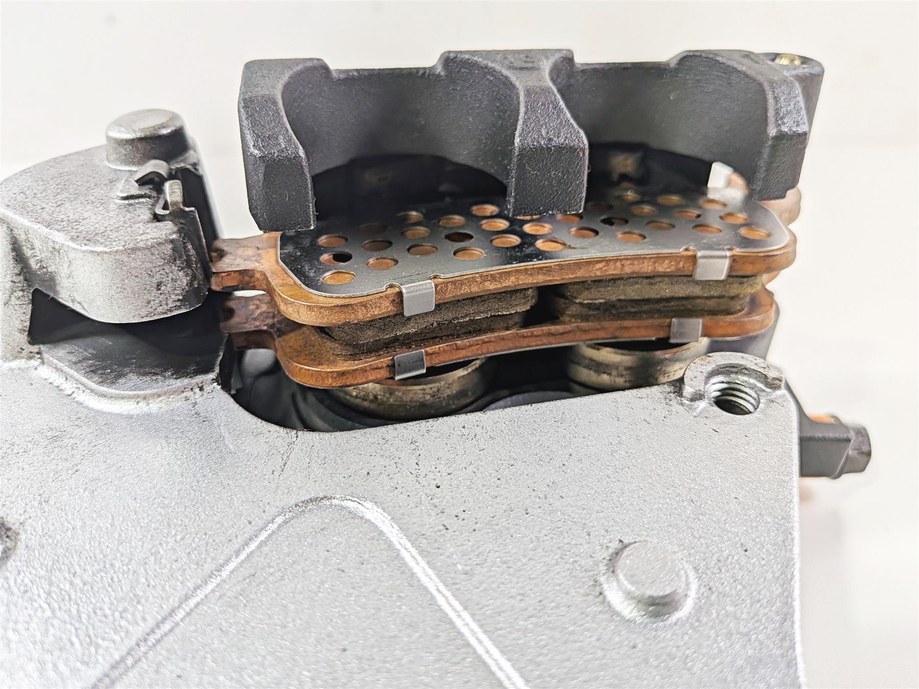 2003 Honda V-Twin VTX1800 C Nissin Rear Brake Caliper & Bracket 43150-MCH-006 {{ shop.shopifyCountryName }} - Mototech271
