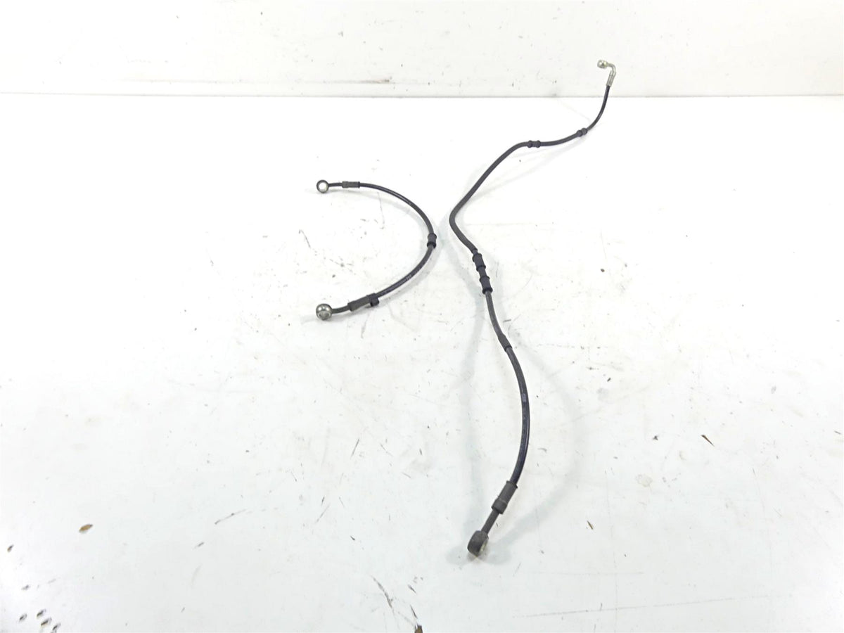2013 Ducati Diavel Red Front Abs Brake Line Hose Set 61841071A {{ shop.shopifyCountryName }} - Mototech271