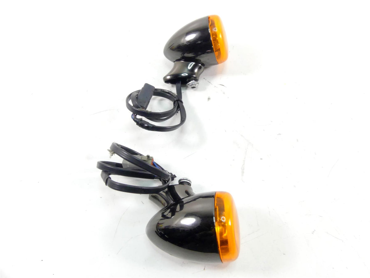2017 Harley Softail FXSB Breakout Rear Black Blinker Turn Signal Set 68461-09 {{ shop.shopifyCountryName }} - Mototech271