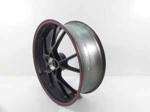 2015 Triumph 1050 Speed Triple R Straight Rear Wheel Rim 17x6 T2010353