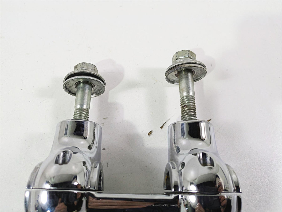 2014 Harley FLS Softail Slim Handlebar Riser Clamp Set 55984-07 56998-09 {{ shop.shopifyCountryName }} - Mototech271