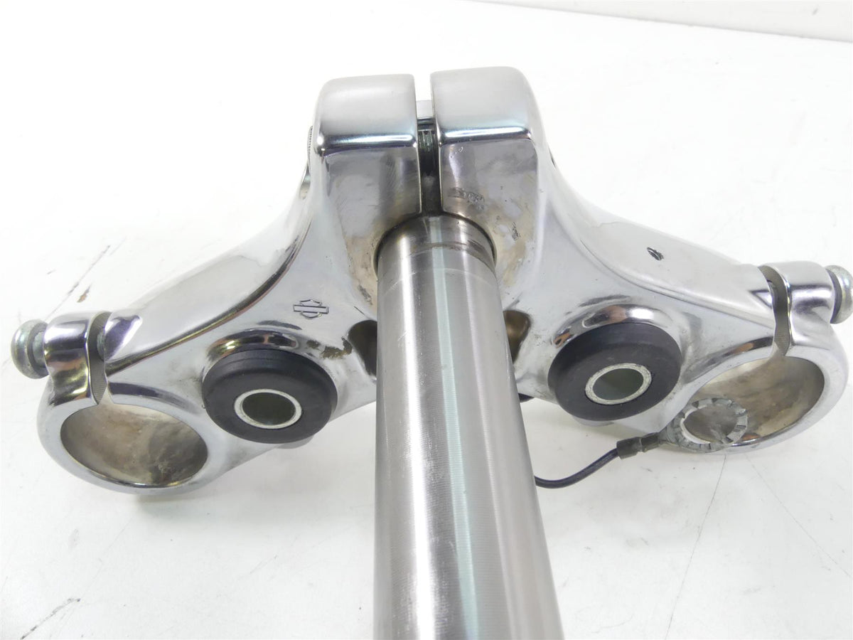 2000 Harley Dyna FXR4 CVO Super Glide Upper Lower Triple Tree Set 46183-99 {{ shop.shopifyCountryName }} - Mototech271