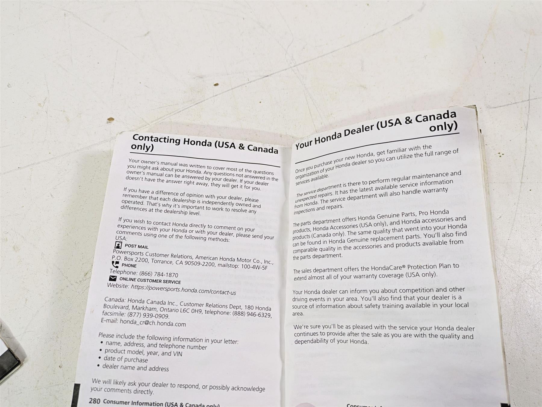 2023 Honda Talon SXS1000 S2R Owners Manual Booklet & Tips Guide 00X31-HL6-6410 {{ shop.shopifyCountryName }} - Mototech271