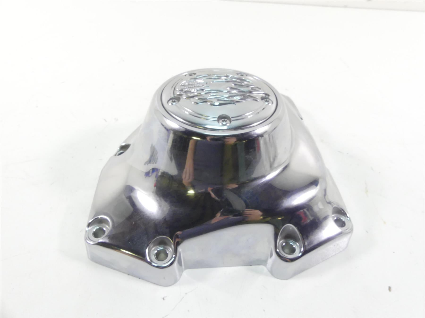 2009 Harley FXDL Dyna Low Rider Engine Chrome Side Cover 25362-01 {{ shop.shopifyCountryName }} - Mototech271