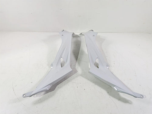 2016 BMW S1000RR K46 Tank Side Cover Fairing Set Lightwhite 46638540892 | Mototech271