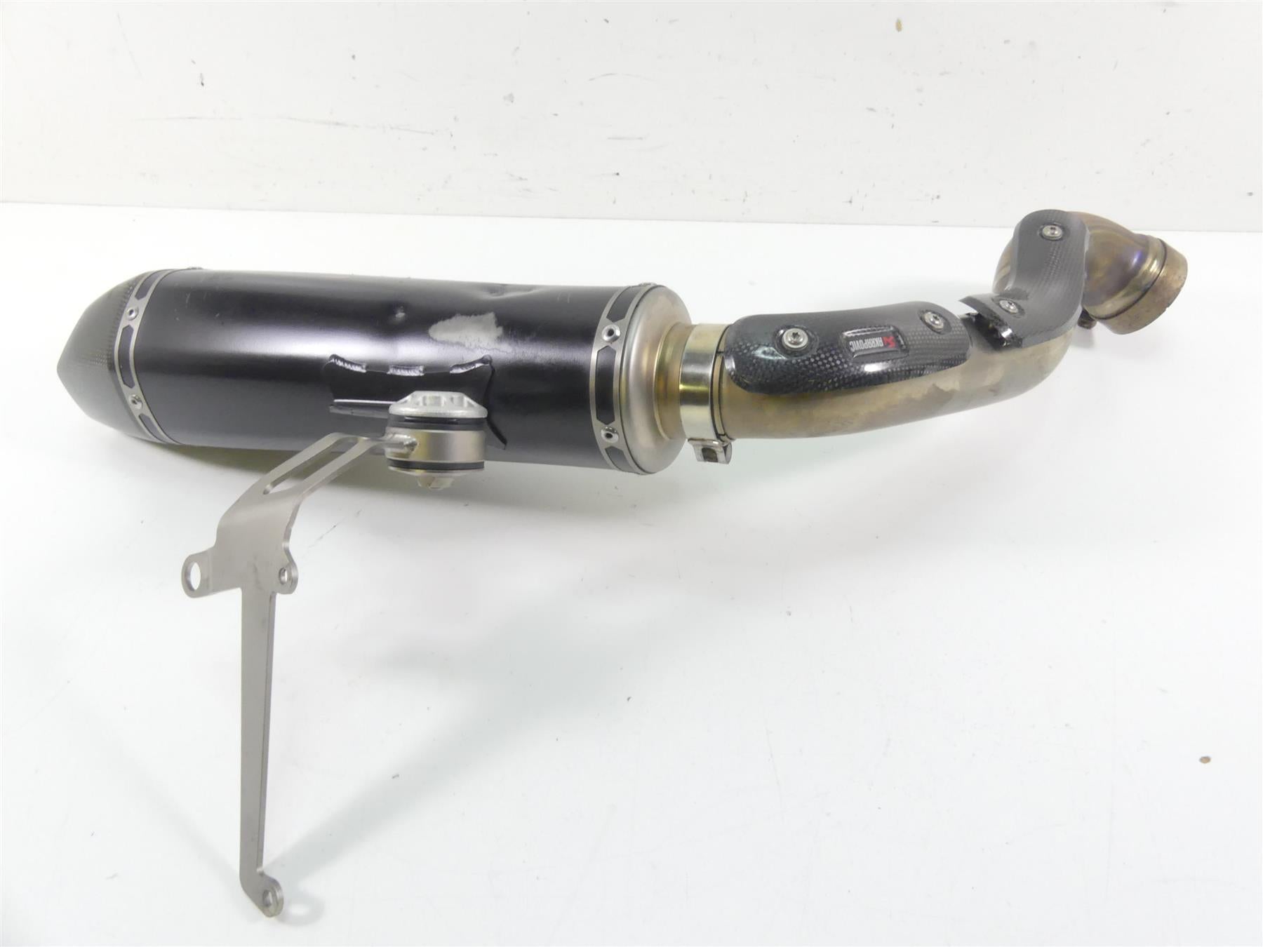 2017 BMW RnineT Racer K32 Akrapovic Slip On Exhaust Pipe Muffler 77112455702 {{ shop.shopifyCountryName }} - Mototech271
