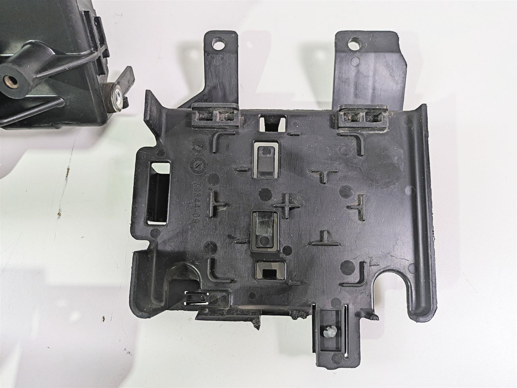 2010 Harley Touring FLHXSE CVO Street Glide Battery Tray Holder - Read 66281-09B {{ shop.shopifyCountryName }} - Mototech271