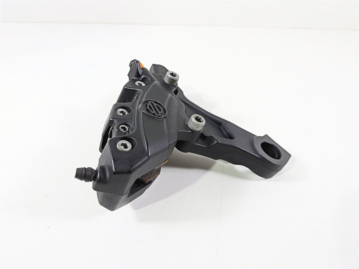 2014 Harley Touring FLHTK Electra Glide Rear Brake Caliper & Bracket 44080-08C-Mototech271