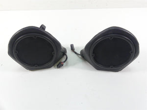 2009 Harley FLHTCU SE4 CVO E-Glide Rear Trunk Speakers Set 76281-08A 76299-08A | Mototech271