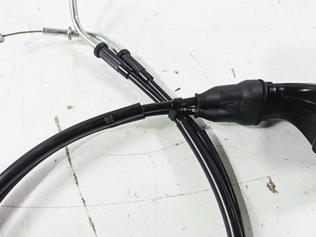 2005 Kawasaki ZX12R Ninja Throttle Grip & Cables Set 32099-1193 {{ shop.shopifyCountryName }} - Mototech271