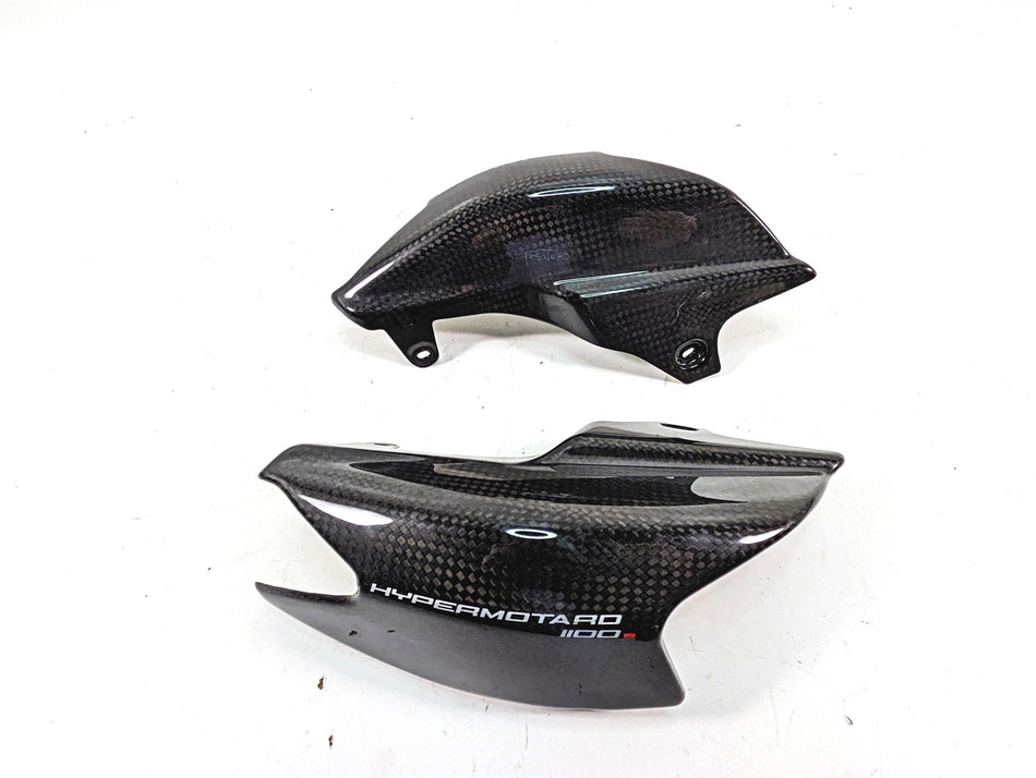 2011 Ducati Hypermotard 1100 Evo SP Rear Carbon Tail Fairing Cover Set 48211531E {{ shop.shopifyCountryName }} - Mototech271