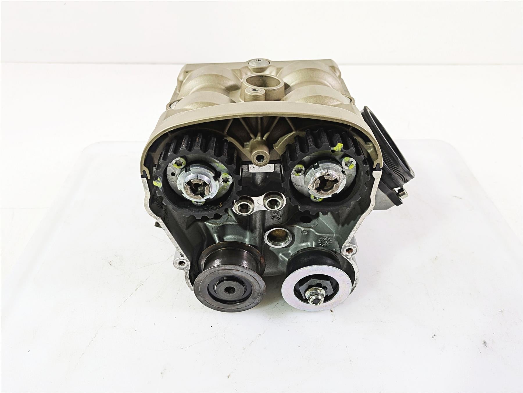 2008 Ducati SBK 1098 S Rear Vertical Cylinder Head & Valve Cover - 10k 30122394B | Mototech271