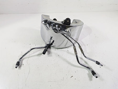 2005 Harley Softail FLSTFSE CVO Fat Boy Oil Tank Reservoir & Lines 62498-00A {{ shop.shopifyCountryName }} - Mototech271