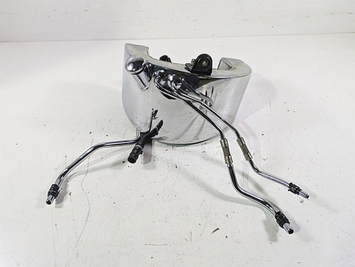 2005 Harley Softail FLSTFSE CVO Fat Boy Oil Tank Reservoir & Lines 62498-00A | Mototech271