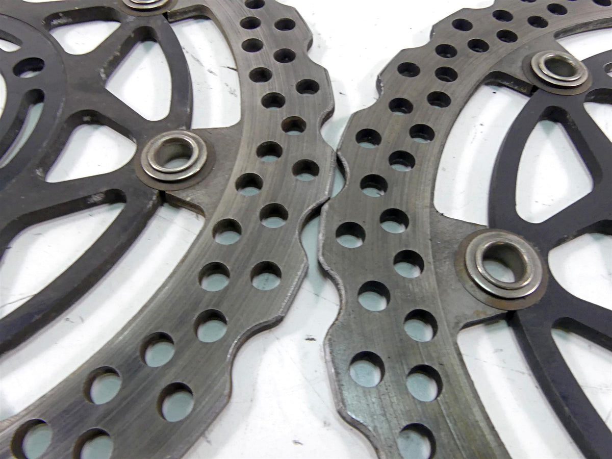 2010 Kawasaki ZX1400 ZX14 R Ninja Front Brake Rotor Disc Set 41080-0102-5C {{ shop.shopifyCountryName }} - Mototech271