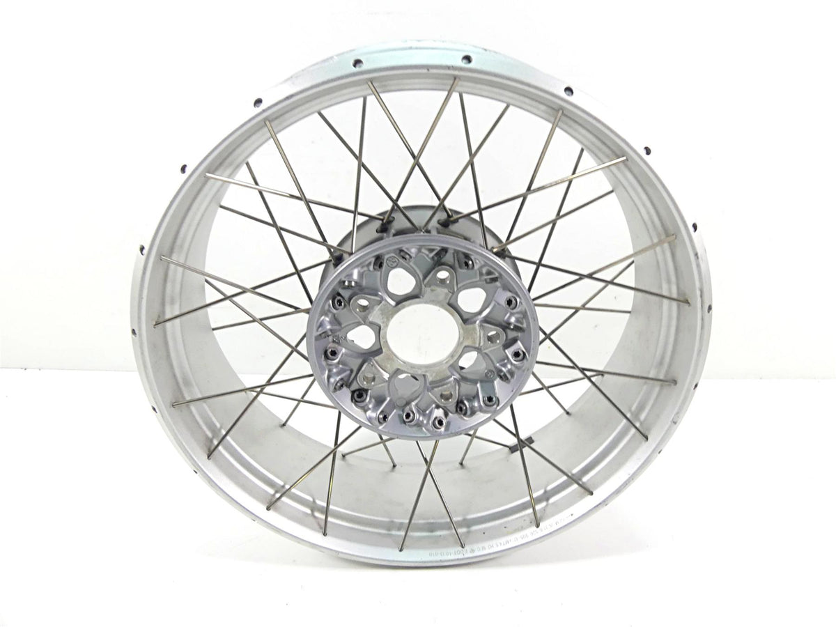 2014 BMW R1200GS K50 Straight 17x4.5 Cross Spoke Rear Wheel Rim 36318526651 {{ shop.shopifyCountryName }} - Mototech271