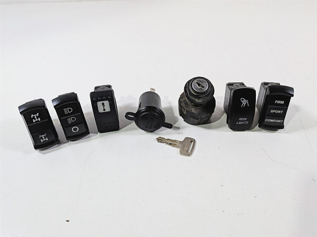 2019 Polaris RZR XP Turbo S Dynamics Ignition Key Switches Set 4016058 4018546-Mototech271