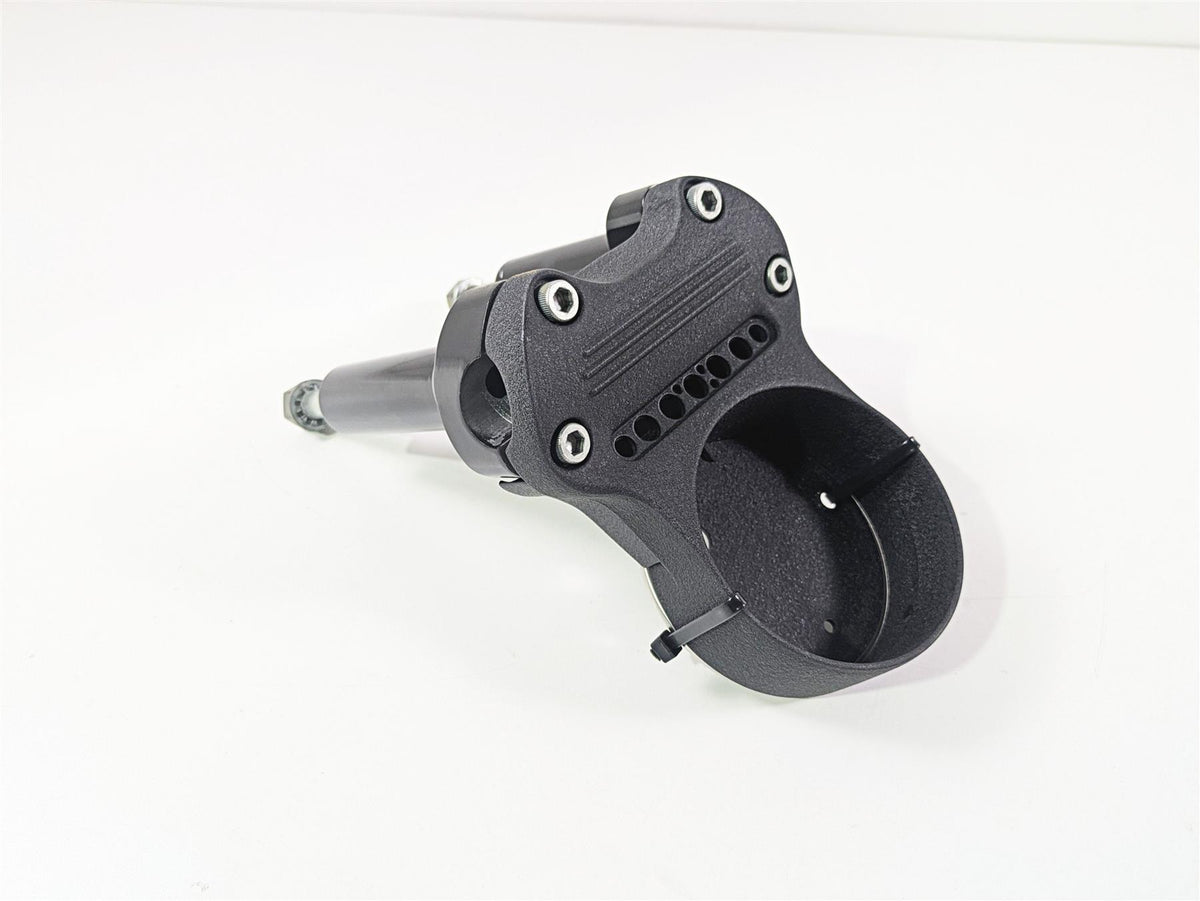 2009 Harley FXDC Dyna Super Glide 4" Handlebar Gauges Holder Riser Set 55847-05A {{ shop.shopifyCountryName }} - Mototech271