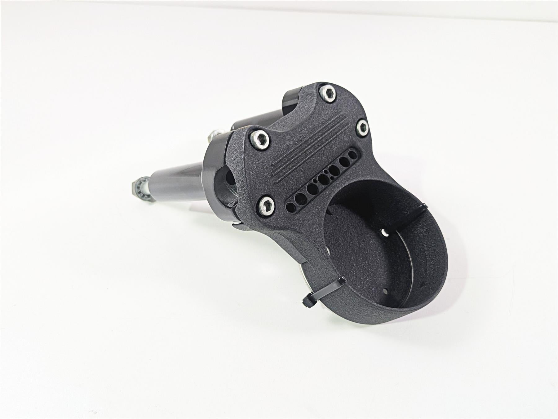 2009 Harley FXDC Dyna Super Glide 4" Handlebar Gauges Holder Riser Set 55847-05A {{ shop.shopifyCountryName }} - Mototech271