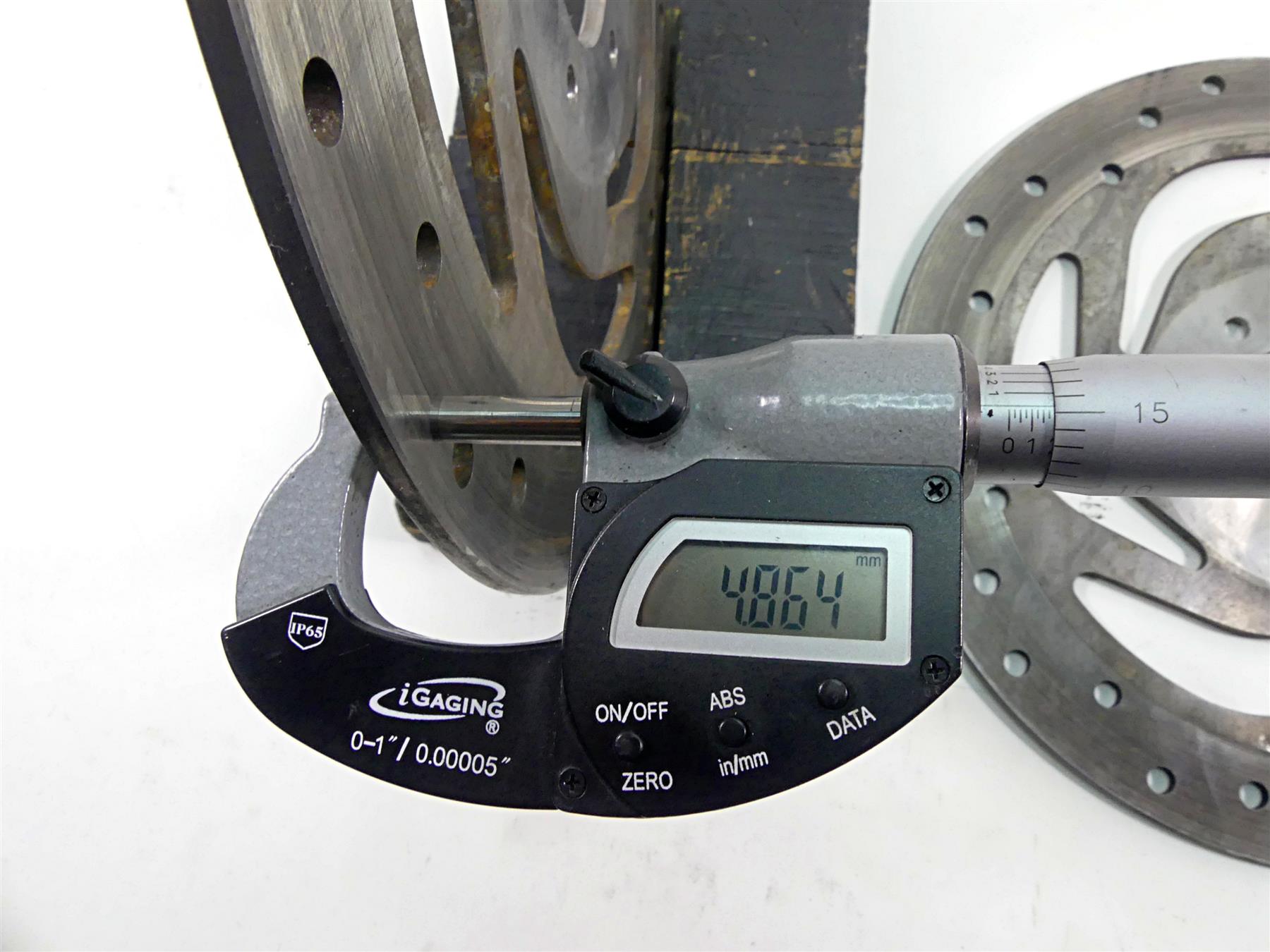 2009 Harley XR1200 Sportster Front Straight Brake Rotor Disc Set 41820 ...