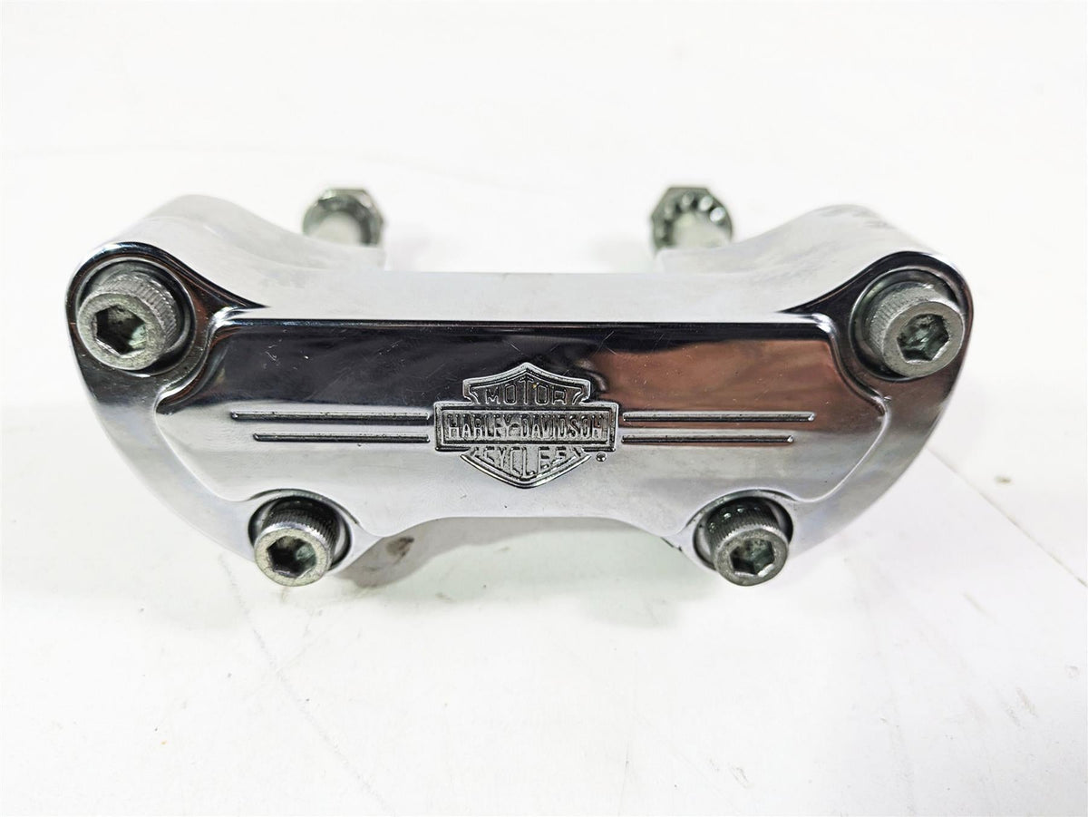 2008 Harley FLSTC 105TH Softail Heritage Handlebar Riser Holder Set 56567-86B {{ shop.shopifyCountryName }} - Mototech271