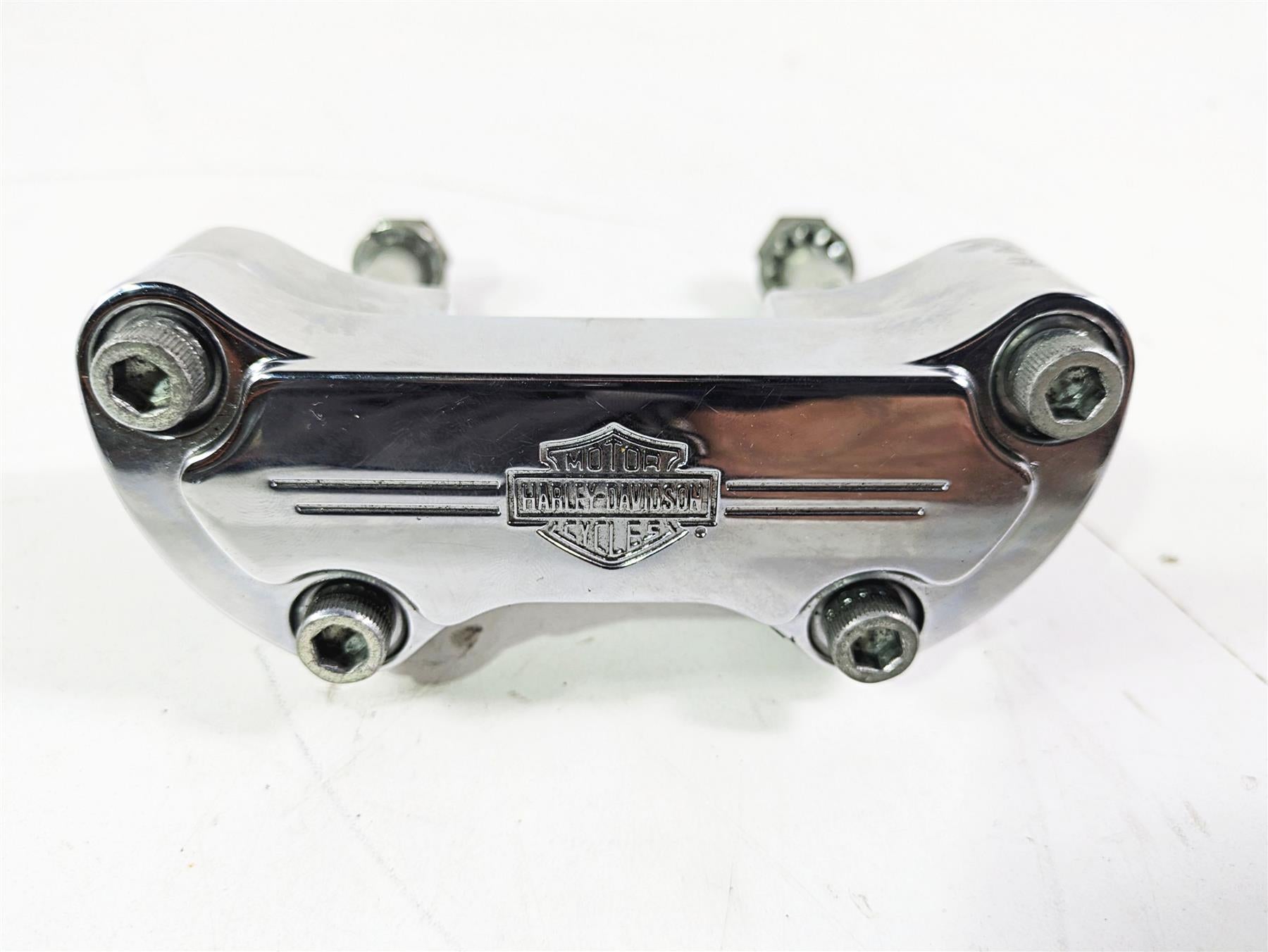 2008 Harley FLSTC 105TH Softail Heritage Handlebar Riser Holder Set 56567-86B {{ shop.shopifyCountryName }} - Mototech271