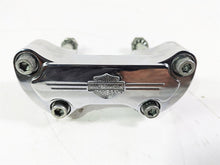 Load image into Gallery viewer, 2008 Harley FLSTC 105TH Softail Heritage Handlebar Riser Holder Set 56567-86B | Mototech271
