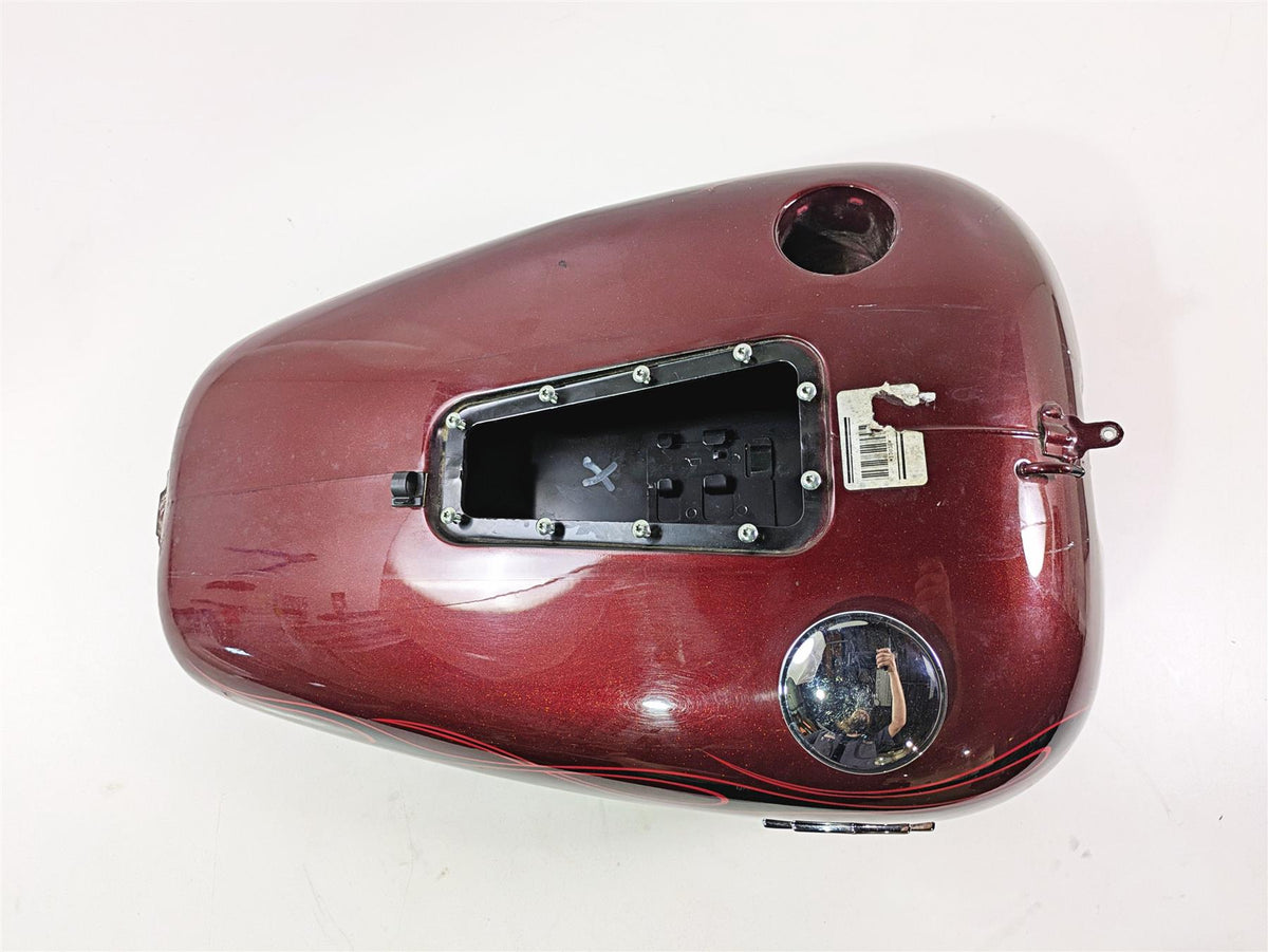 2008 Harley FXCWC Softail Rocker Fuel Gas Petrol Tank Crimson Red -Dent 62105-08 {{ shop.shopifyCountryName }} - Mototech271