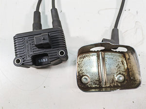 2005 Harley Dyna FXDL Low Rider Ignition Coil Wire Plug + Cover Set 31655-99