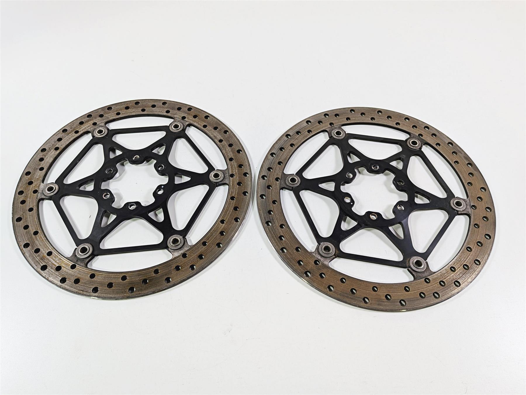 2016 Aprilia RSV 1100 Tuono V4 Factory Grimeca Front Brake Rotor Disc Set {{ shop.shopifyCountryName }} - Mototech271