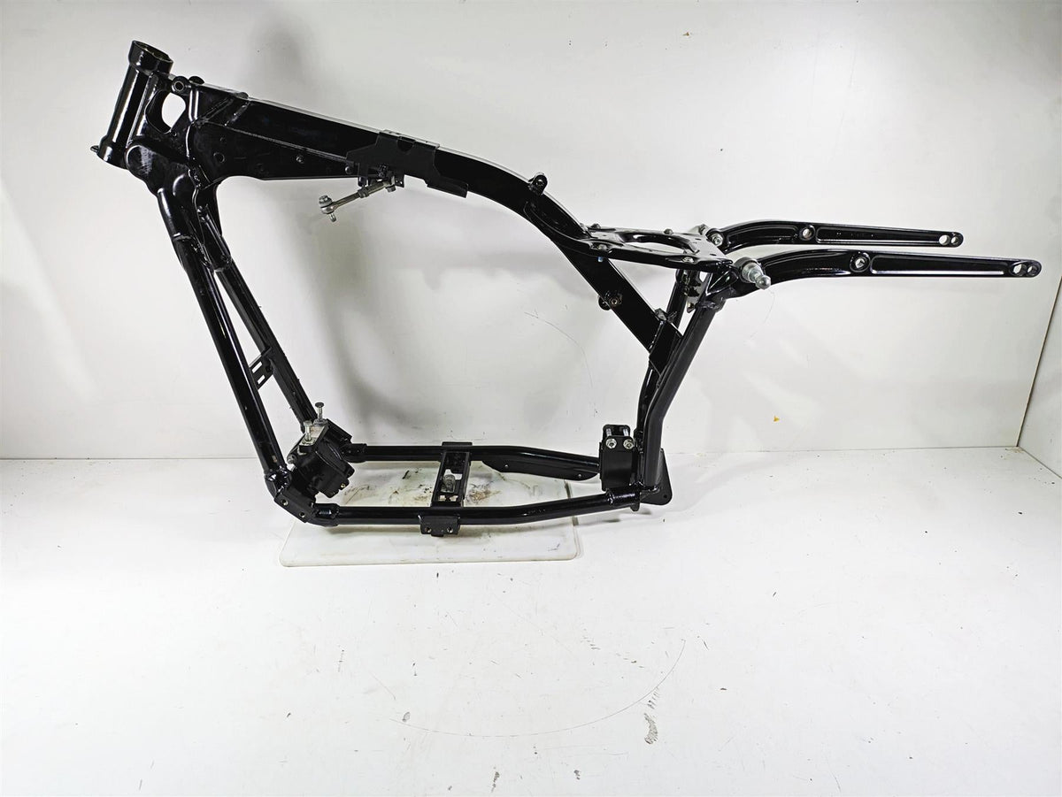 2012 Harley FLD Dyna Switchback Straight Main Frame Chassis With Clear Texas Title 47745-06B {{ shop.shopifyCountryName }} - Mototech271