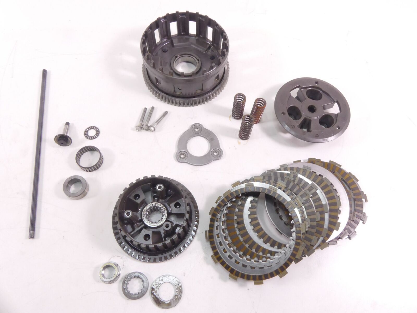 2018 Kawasaki Ninja H2 ZX1002 SX SE Clutch Basket Friction Disc Set 13095-0593 | Mototech271