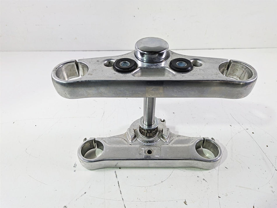 2007 Harley FXDWG Dyna Wide Glide Lower & Upper Triple Tree 49mm Set 46317-07 {{ shop.shopifyCountryName }} - Mototech271