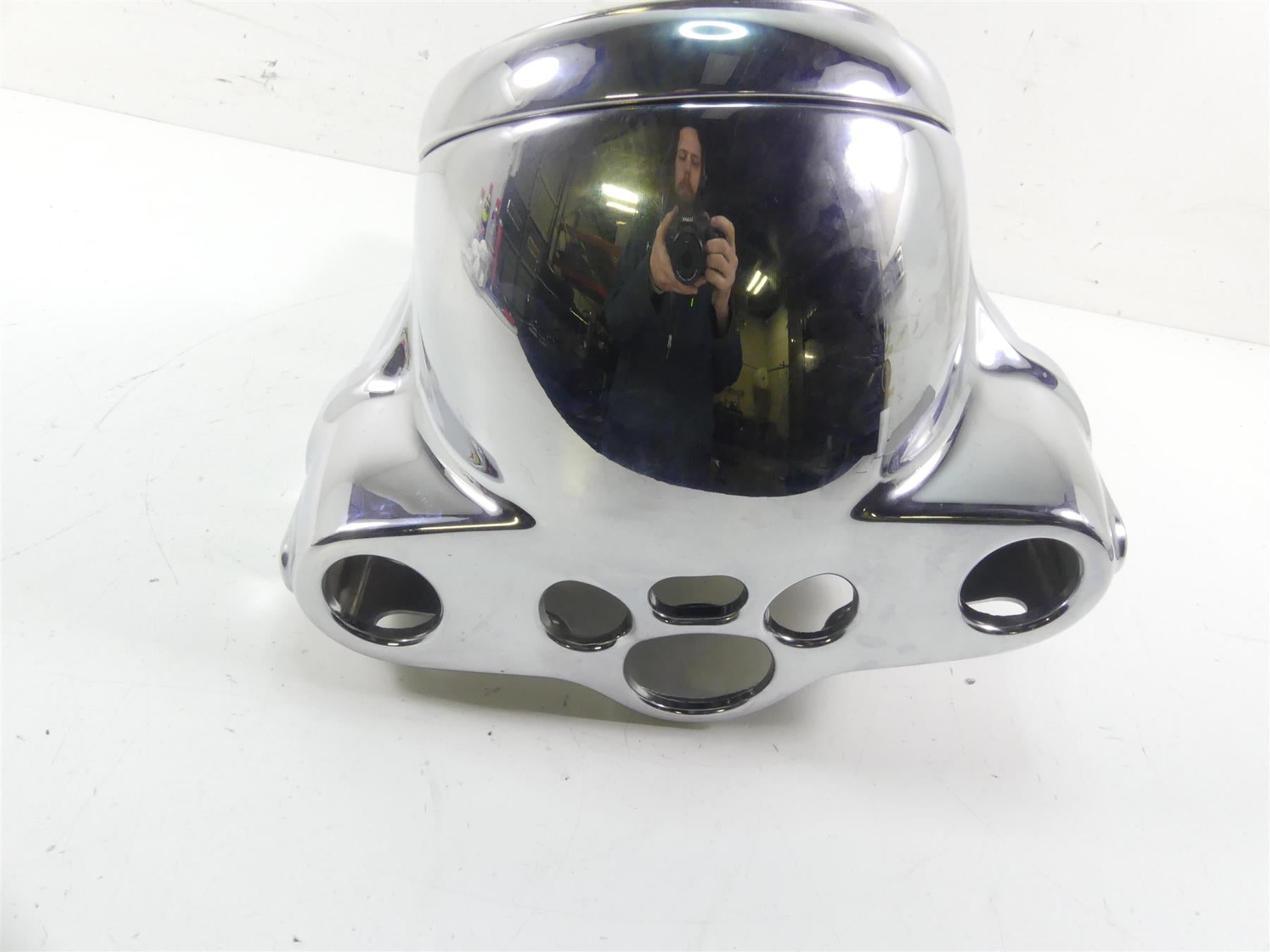 2015 Harley FLD Dyna Switchback Headlight Nacelle Lamp Light Set - Read 61400078 {{ shop.shopifyCountryName }} - Mototech271