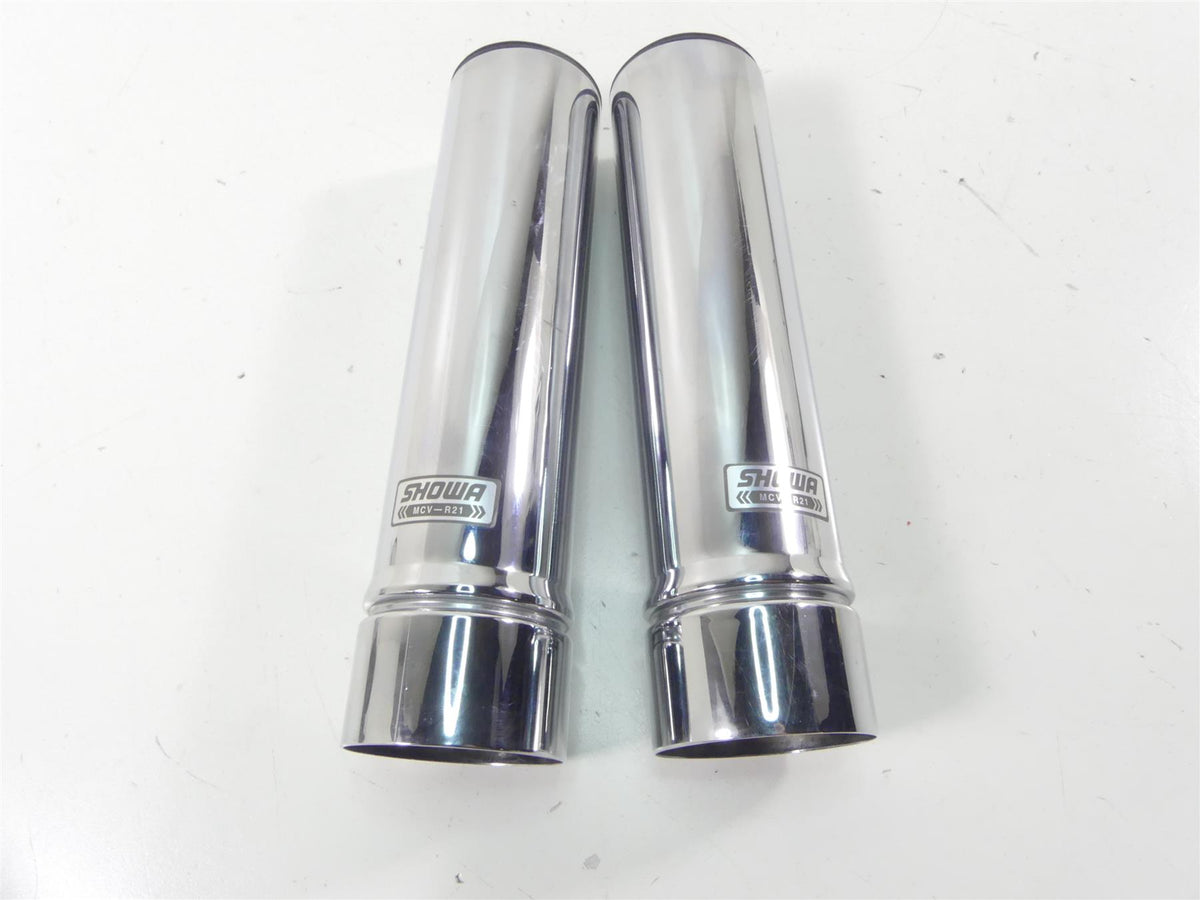 2005 Honda V-Twin VTX1800 S3 Nice Chrome Fork Cover Set 51620-MCV-R20 {{ shop.shopifyCountryName }} - Mototech271