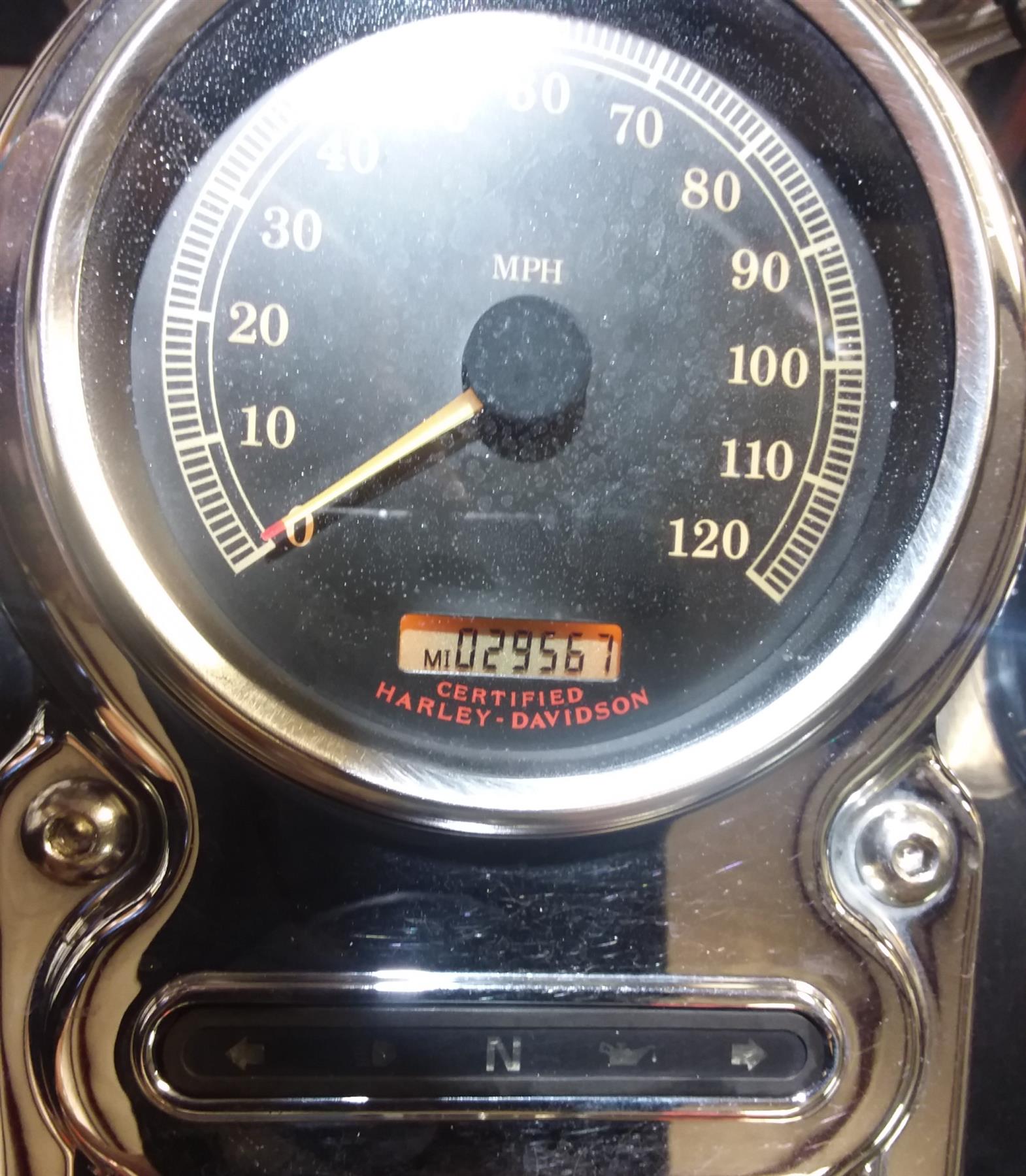 2005 Harley FXDWGI Dyna Wide Glide Speedometer Gauge Instrument - 29K 67410-04A {{ shop.shopifyCountryName }} - Mototech271