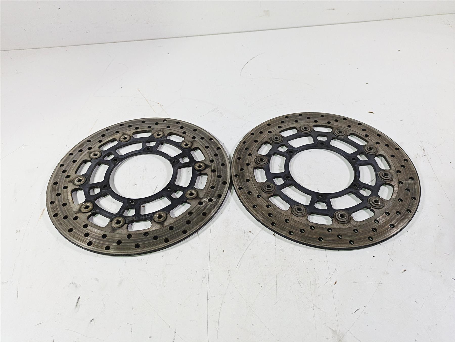 2017 BMW F800GS Adv K75 Front Brake Disc Rotor Set 300mm 34117713131 {{ shop.shopifyCountryName }} - Mototech271